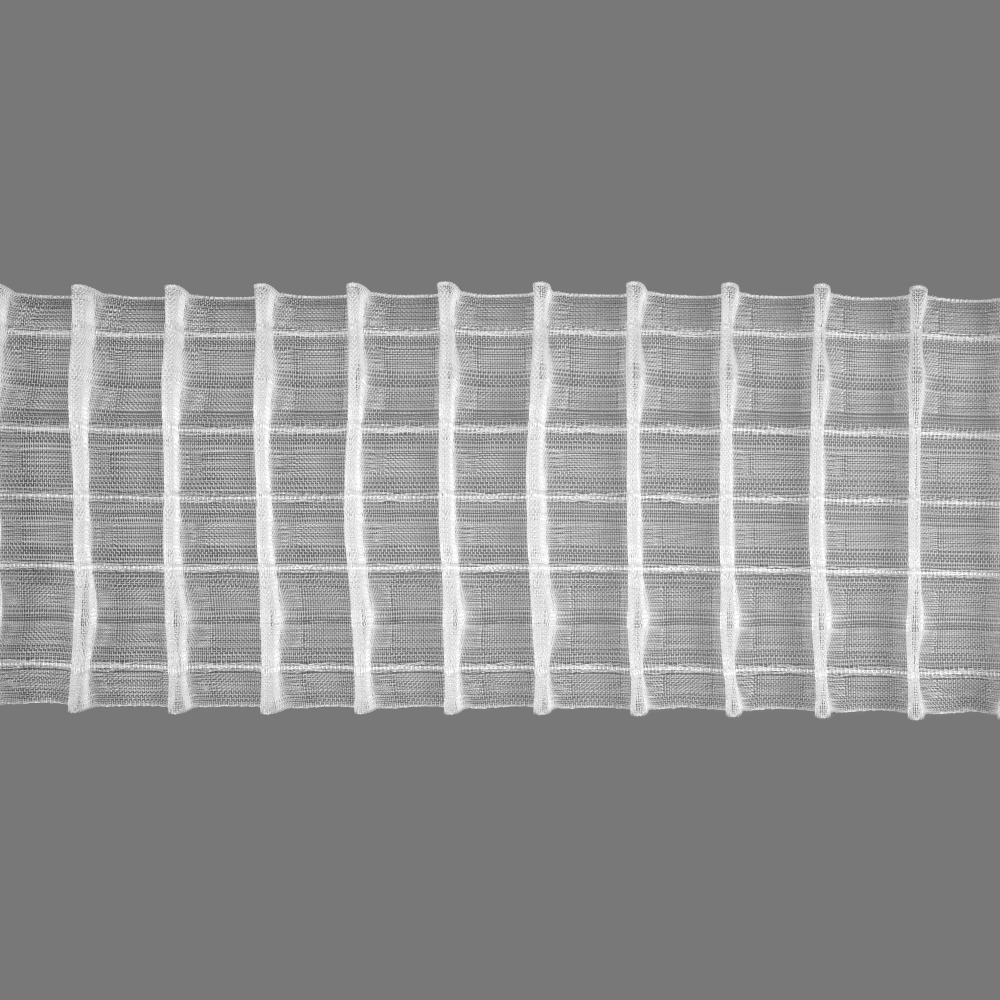 Шторная лента 4457MP/soft (1:1,8) Oz-is Premium прозрачная 11,8 см/50 м (8 кармана, корд-5 лески)
