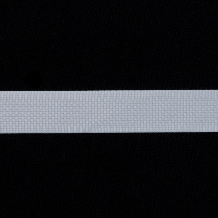 Тесьма окантовочная S2015-13 белый (132 м)