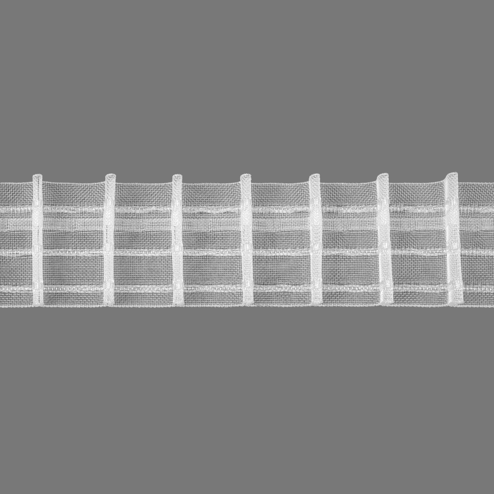 Шторная лента "Карандаши" 3970MP (1:2) Oz-is Premium прозрачная 4 см/50 м (1 карман, корд-3 лески)