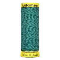 Эластичная нить Gutermann Elastic 10м цвет 7844, бирюзовый