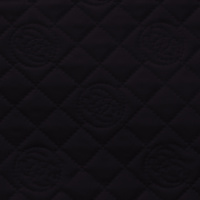 Термостежка "Шанель" Черный (синтепон 100 г, 100% пэ подкладка 190Т) 150 см/50 м