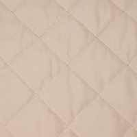 Термостежка из микрофибры MirTex "РОМБ 9х9" (син 100г, тк 75г) 601- бежевый Smoke Grey 220 см