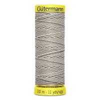 Эластичная нить Gutermann Elastic 10м цвет 8387, светло-серый