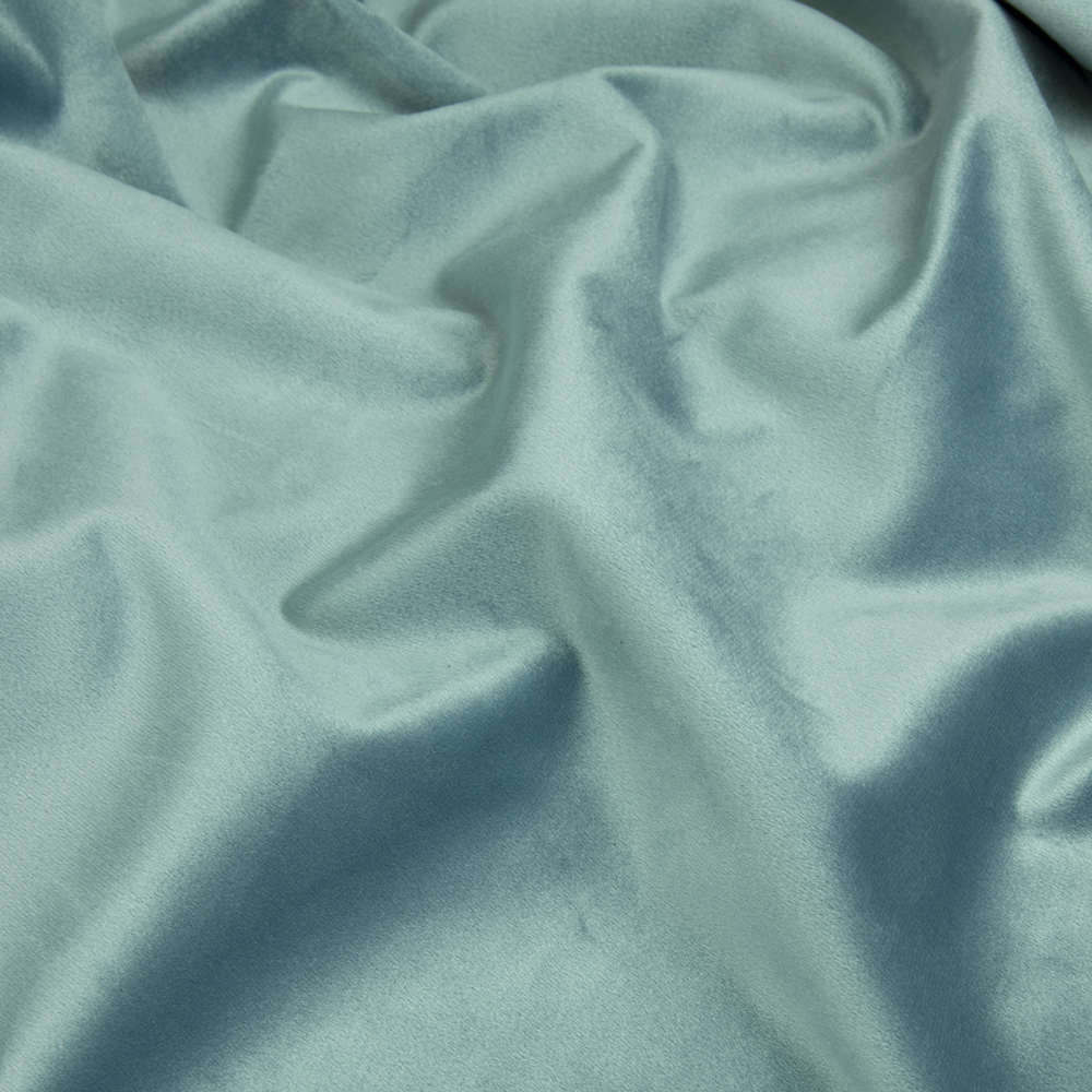 Ткань для штор "Бархат" 3102 V127 арктически-бирюзовый 265 гр/м2, 300 см (30м± )