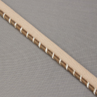 Кант отделочный XB-2218-1 "Stripes" светло-терракотовый (1,6 см/d 0.5 см) (12,5 м)