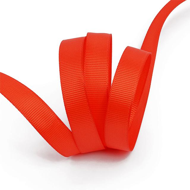 Лента репсовая 20 мм №235 красный (27,42 м)