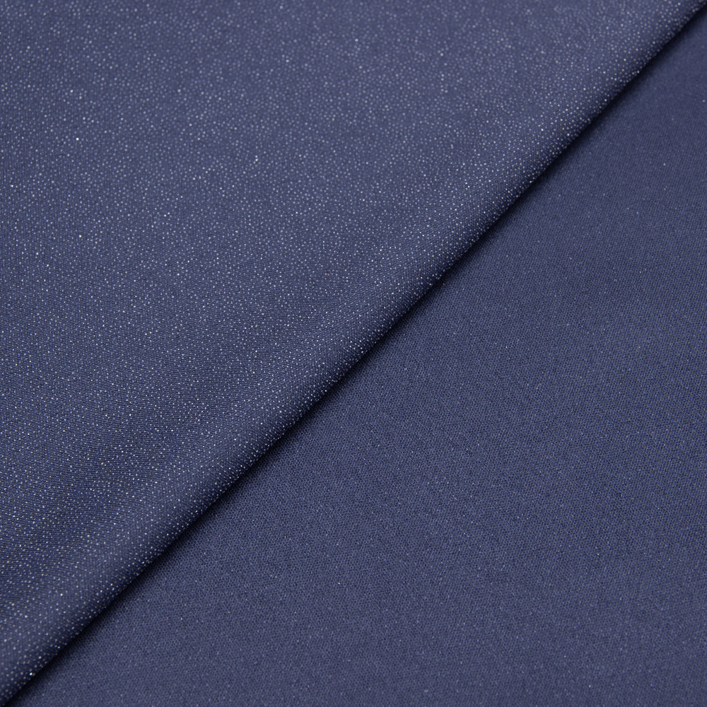 Дублерин тканый "шифоновый" 30Dx30D DextraTex темно-синий 150 см/100 м (31 г/кв.м, 100% ПЭ, клей PA)