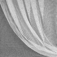 Ткань для штор сетка с утяжелителем L6125 белый высота 280 см (30 м±)