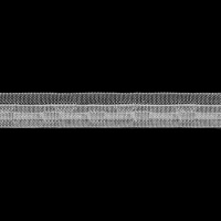 Шторная лента для римских штор Bandex HESTIA прозрачная (с продольным карманом) 1,7 см/100 м