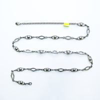 Ремень металлический 731 темный никель (10 шт)