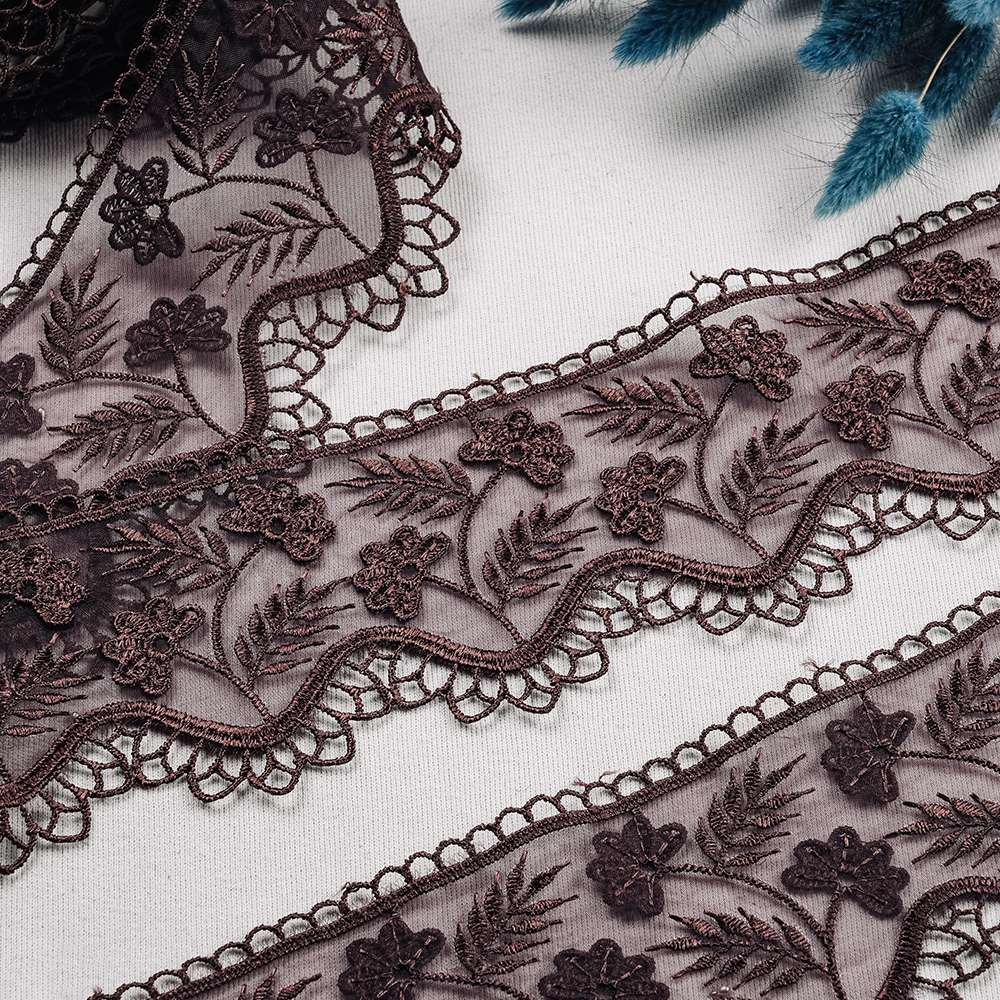 Тесьма 36082-D103 коричневый (13,716 м)