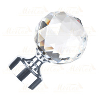 Наконечник MirTex 25 мм Кристалл Хром (2 шт)