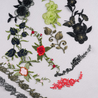 Аппликации клеевые Ассорти 4-х значные (20 шт)