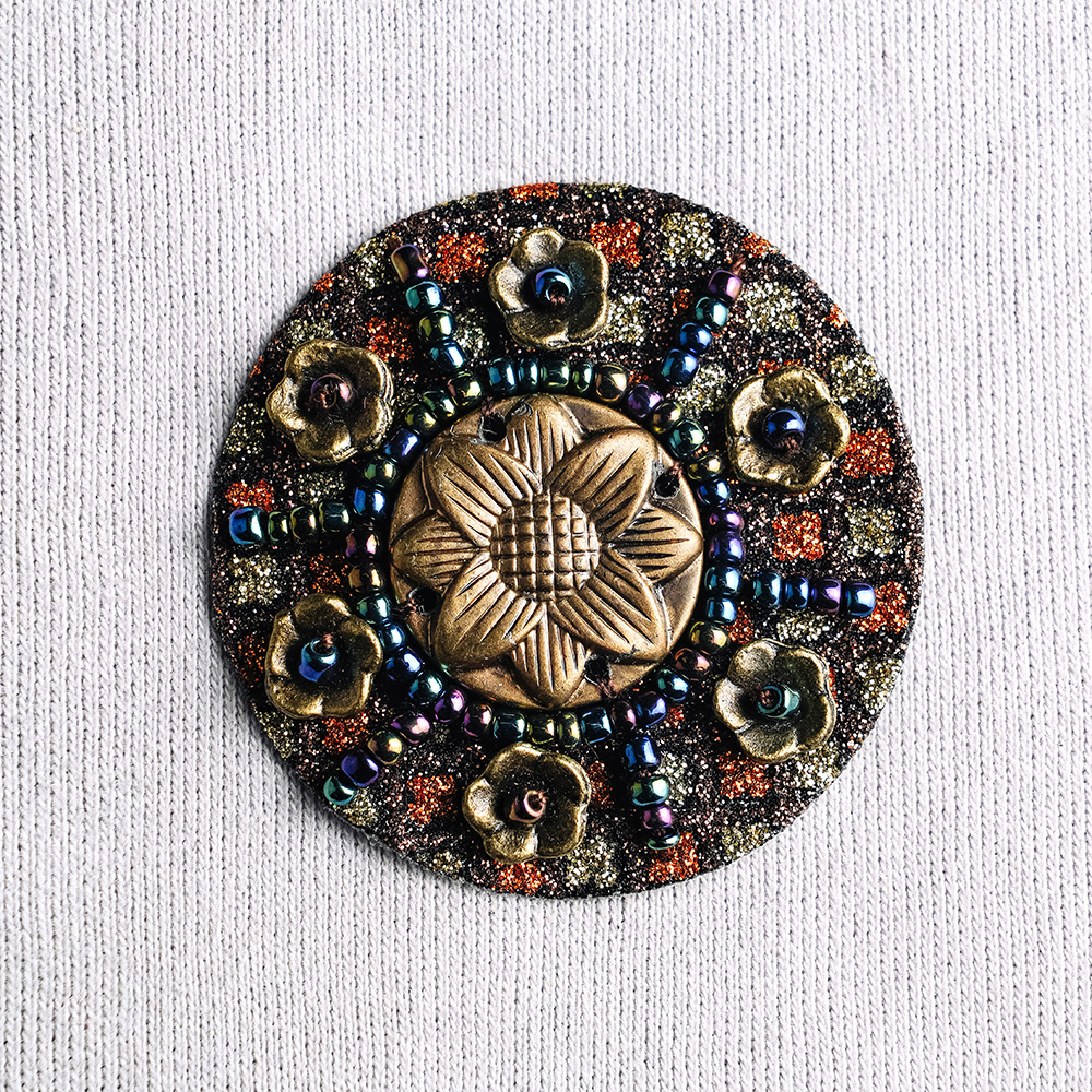 Аппликация клеевая Круг A461-124 (10 шт.)