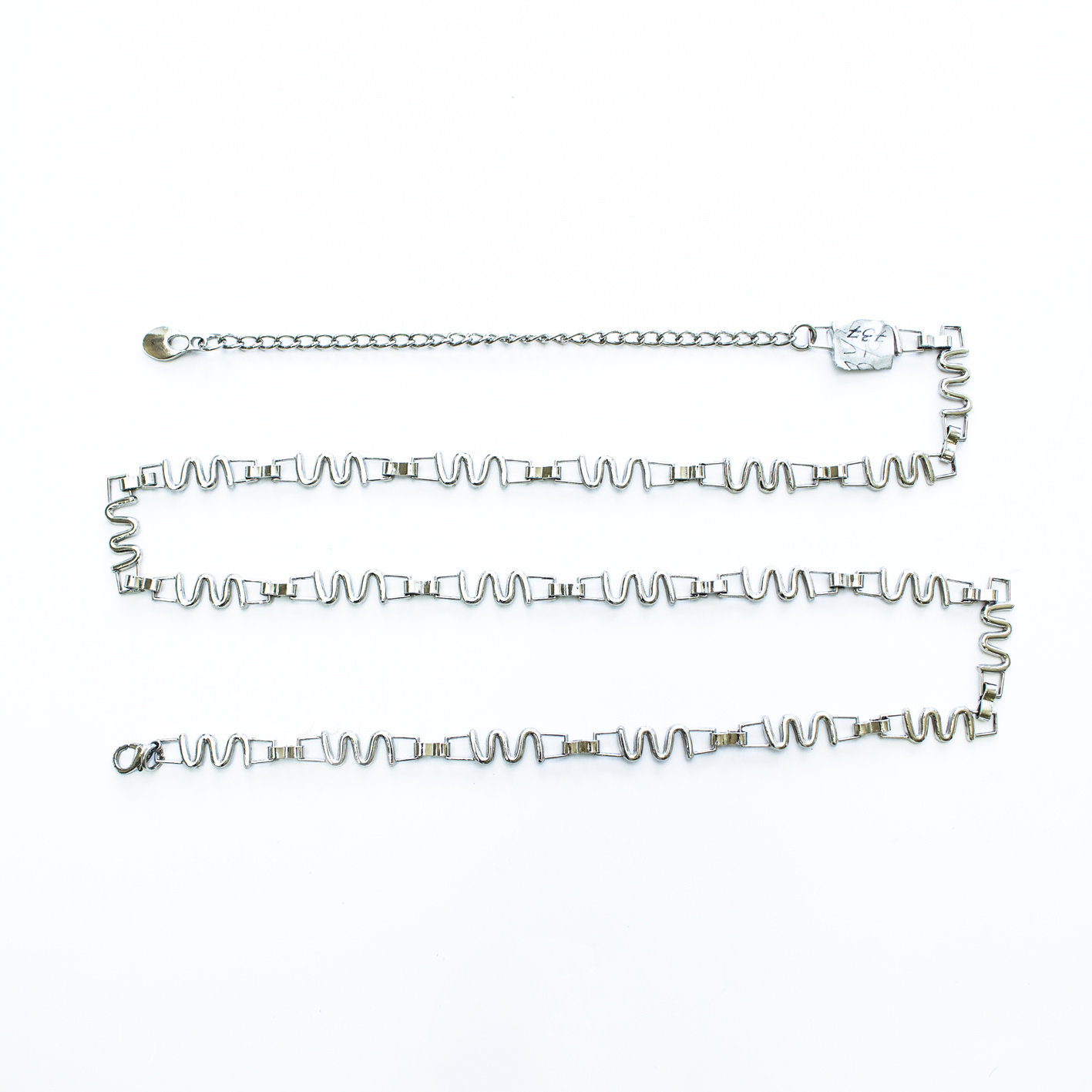 Ремень металлический 737 никель (10 шт)