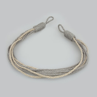 шторные подхваты плетеные