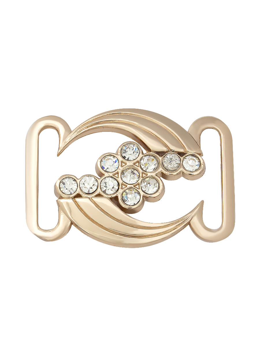 Пряжка со стразами 4794 русское золото