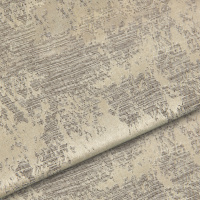 Ткань для штор Микро-Софт «Мрамор» 1990-4 темно-серо-бежевый 280 см