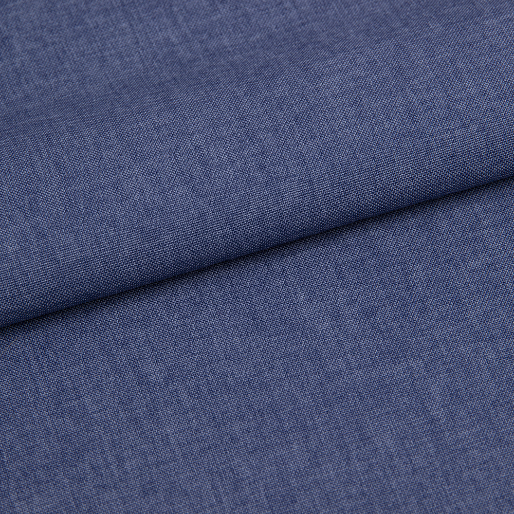 Ткань лён имитация HM619.3 синий (180г/кв.м) 150 см/±50м