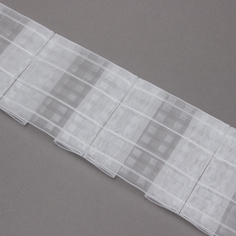 Шторная лента Бантовые складки 4468MP/Soft (1:2,5) Oz-is Premium прозрачная 10 см/50 м