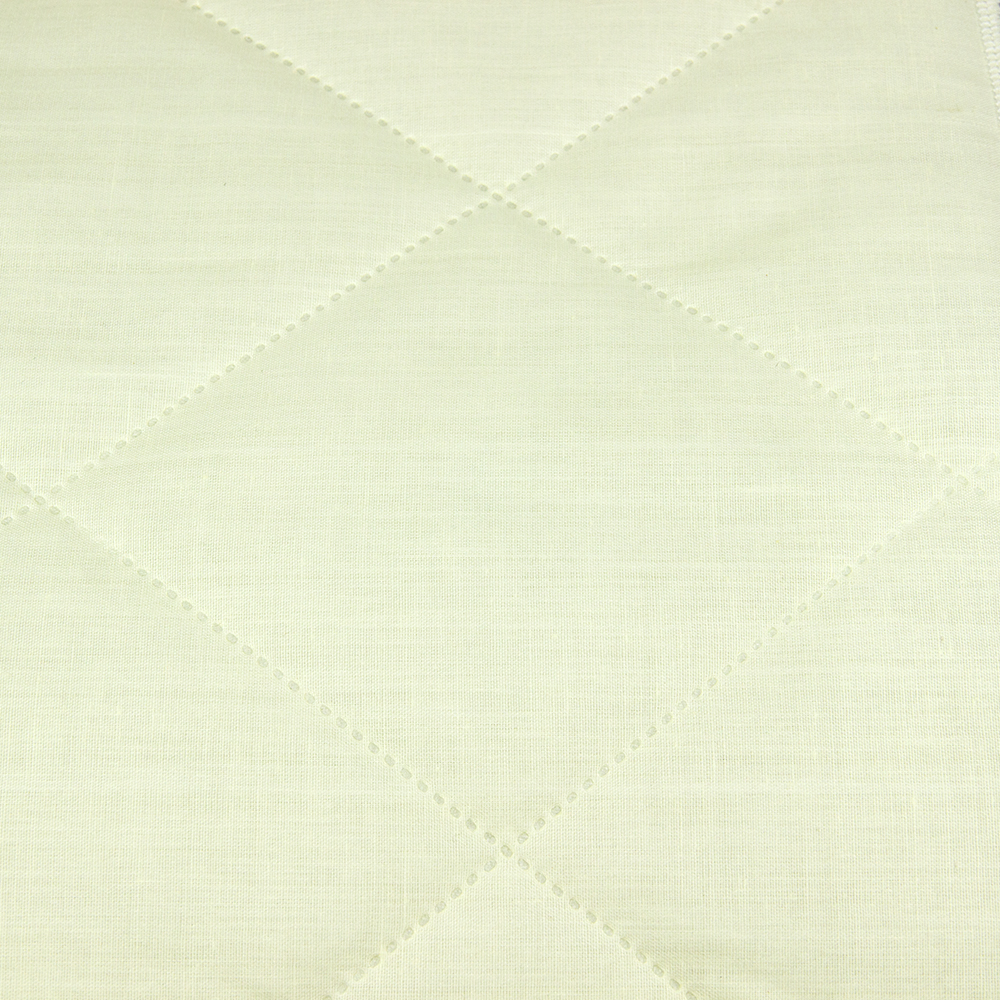 Термостежка из поликоттона "КРУПНЫЙ РОМБ" (11х11 см, синт.100г) 6022-102110 светло-бежевый 220см/30м