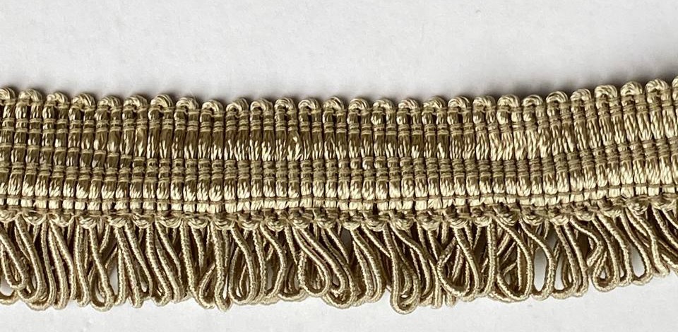 Кант с ресничками шторный "Букле" ER01-83-CREAM MirTex песочный (3 см/12,5 м)