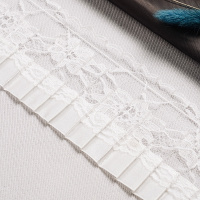 Тесьма-оборка 234-2HT белый (22,86 м)