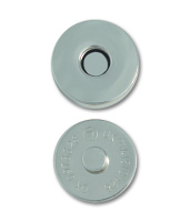 Кнопки магнитные AM 18 мм никель (100 шт)