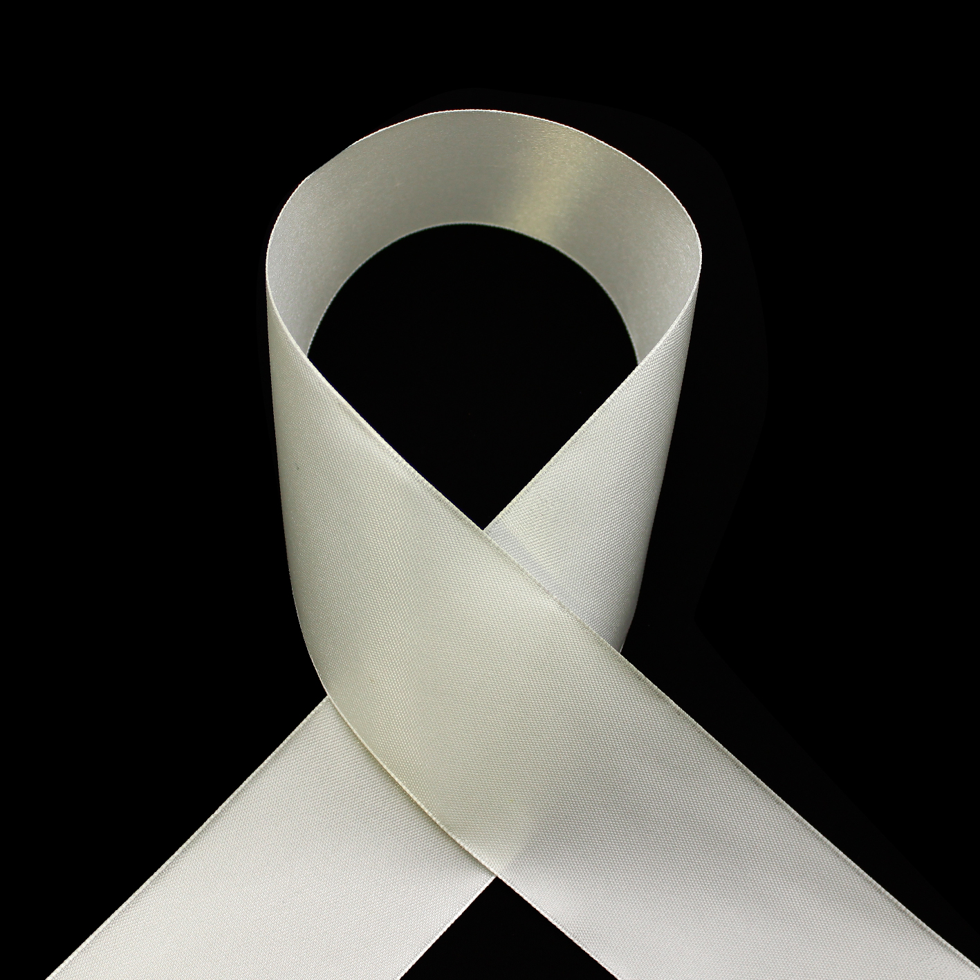 Атласная односторонняя лента