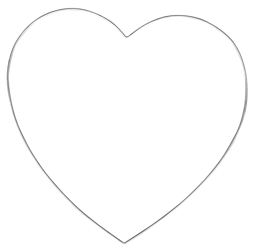 Белое сердце рисунок