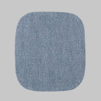 Заплатка Altima термоклеевая джинсовая 431 Цвет №1 светло-синий 10,8x9,8 cm (2 шт)