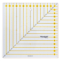 Линейка для пэчворка 611657 Prym, квадрат 8х8 дюймов