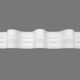 шторная лента с эффектом люверсов