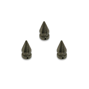 декоративное украшение из пластика с шипами