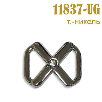 пряжка застежка металлическая со стразами