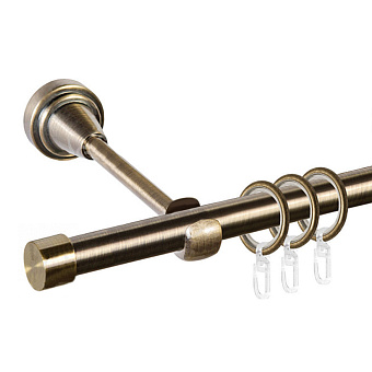 металлический настенный карниз для штор