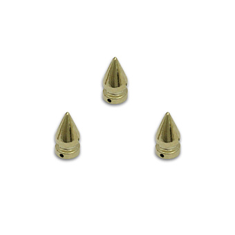 декоративное украшение из пластика с шипами