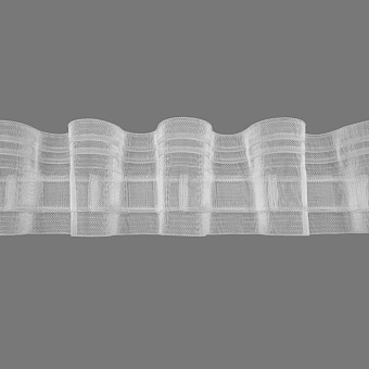 шторная лента с эффектом люверсов