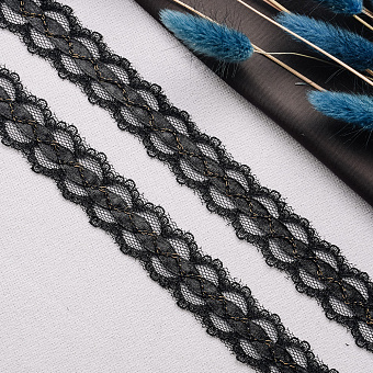 декоративная комбинированная тесьма