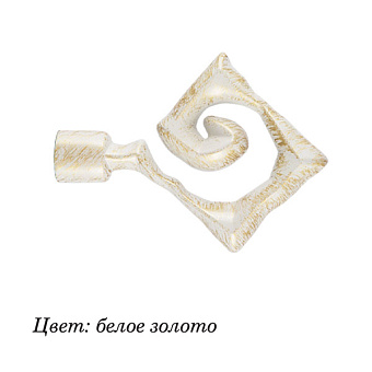 наконечник для металлического настенного карниза