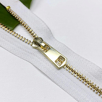 однозамковая металлическая молния Титан