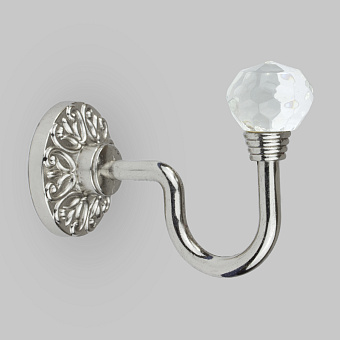 настенные держатели для штор и подхватов со стеклянными вставками