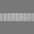Шторная лента 80MP/Soft (1:1,65) Oz-is Premium многокарманная прозрачная 8 см/50 м многокарманная шторная лента
