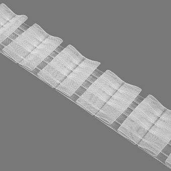 шторная лента сборка банты