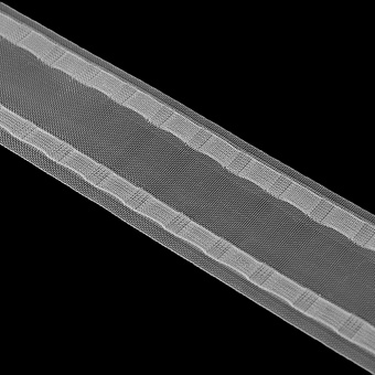 лента шторная многокарманная без кордов для ручной закладки штор и для «Система Волна»