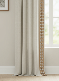 текстильный бордюр для штор