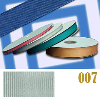 однотонная репсовая лента