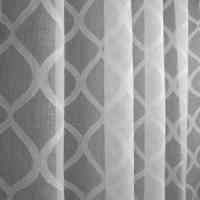Изысканные ткани для штор, выполненные в технике "Деворе"