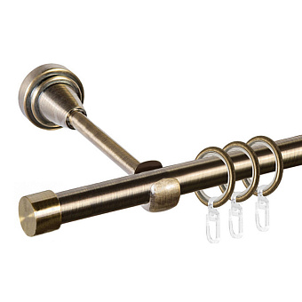 металлический настенный карниз для штор