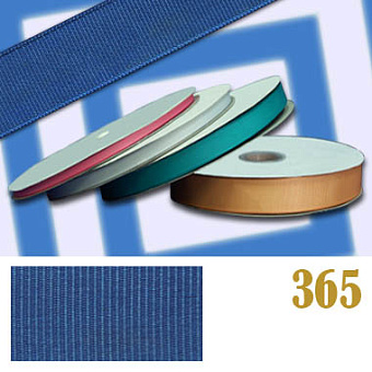 однотонная репсовая лента